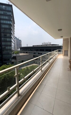 Balcony in 4 BHK Apartment at Abw La Lagune, Sector 54 – for Rent