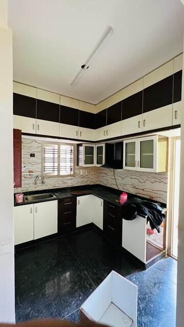 Kitchen in 2 BHK Builder Floor at Rt Nagar – for Rent