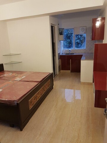 Kitchen in 1 RK Apartment at Dhoot Time Residency, Sector 63 – for Sale