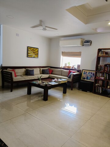 Living Room in 4 BHK Apartment at Vasant Kunj – for Sale