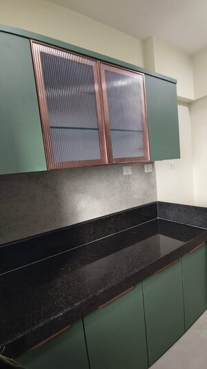 Kitchen in 2 BHK Apartment at Sheth Irene, Malad West – for Rent