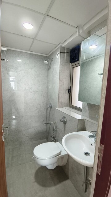 Bathroom in 2 BHK Apartment at Sheth Irene, Malad West – for Rent