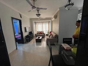 Living Room in 4 BHK Apartment at Omkar Alta Monte, Malad East – for Sale