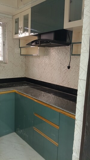 Kitchen in 2 BHK Apartment at Chinar Park – for Sale