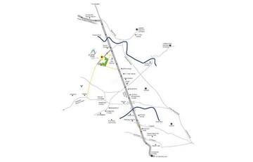 3 BHK Apartment – Map Location View at Pharande Puneville, Punawale - for Sale
