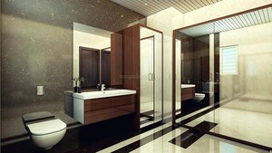 Attached Bathroom in 3 BHK Apartment at Pharande Puneville, Punawale – for Sale