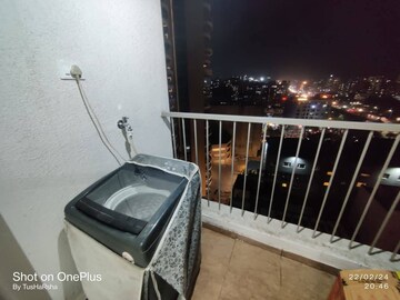 Balcony in 1 BHK Apartment at Adi W 57, Wakad – for Rent