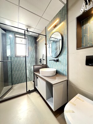 Washroom in 3 BHK Apartment at Nirman Nagar – for Sale