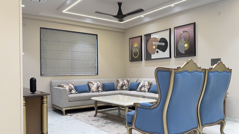 Living Room, nirman nagar 3 Bedroom 1800 Sq.Ft. Apartment In Nirman Nagar Jaipur 9274275