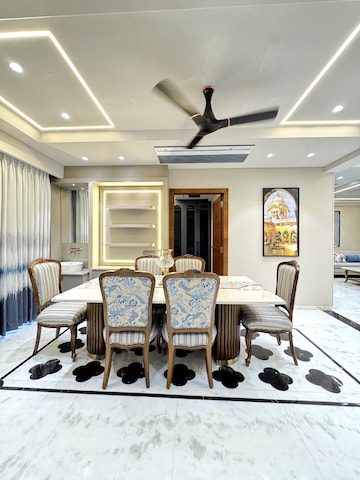 Dining area in 3 BHK Apartment at Nirman Nagar – for Sale