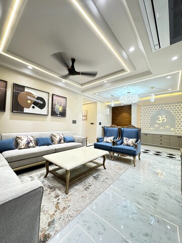 Living Room in 3 BHK Apartment at Nirman Nagar – for Sale