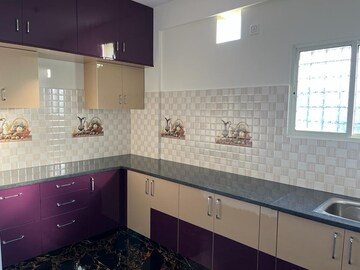 Kitchen in 3 BHK Builder Floor at Sanjay Nagar – for Rent
