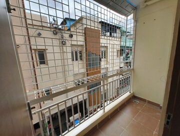 Balcony in 3 BHK Apartment at Dwaraka Apartments Indiranagar, Indiranagar – for Rent