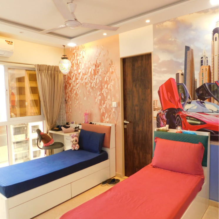Bedroom, platinum-life 3 Bedroom 900 Sq.Ft. Apartment In Munshi Nagar Mumbai 9274296