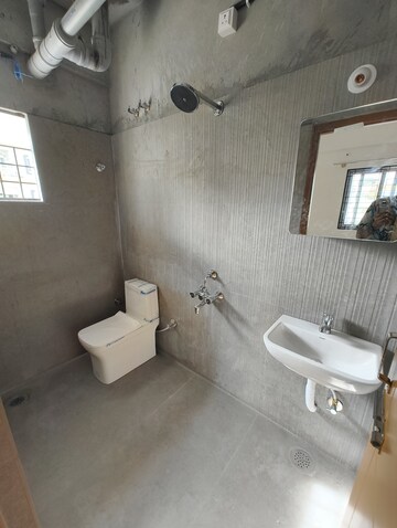 Bathroom in 2 BHK Builder Floor at Lakshmi Nilayam Indiranagar, Indiranagar – for Rent