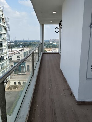Balcony in 3 BHK Apartment at Omaxe Royal Residency Faridabad, Sector 79 – for Rent