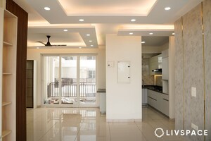 Kitchen in 4 BHK Builder Floor at BPTP Eden Estate, Sector 81 – for Rent