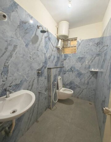 Bathroom in 2 BHK Builder Floor at VV Residency Kaggadasapura, Kaggadasapura – for Rent