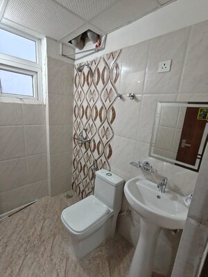 Bathroom in 3 BHK Apartment at Sushant Golf City – for Rent