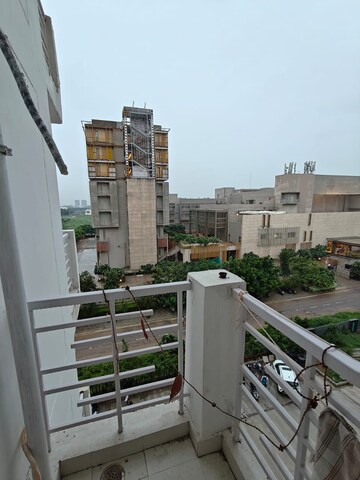 Balcony in 3 BHK Apartment at Urban Axis Urban Woods, Sushant Golf City – for Rent