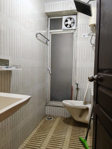 Bathroom in 2 BHK Apartment at Krishna Galaxy Santacruz, Santacruz East – for Rent