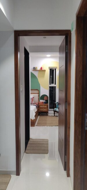 Building Lobby in 2 BHK Apartment at Nimani Alive Skypark, Baner – for Rent