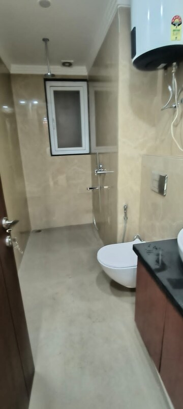 Bathroom in 3 BHK Builder Floor at Chittaranjan Park – for Rent