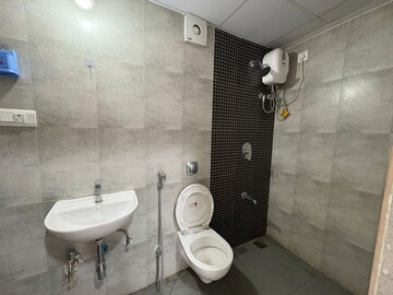 Bathroom in 2 BHK Apartment at Lodha Crown Taloja Quality Homes, Dombivli East – for Rent