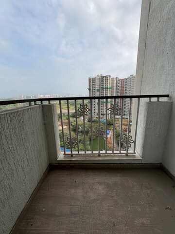Balcony in 2 BHK Apartment at Lodha Codename Premier, Mangaon – for Rent