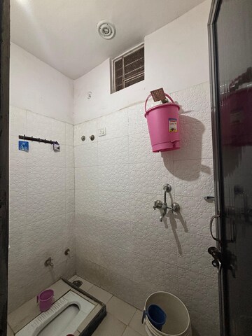 Bathroom in 3 BHK Apartment at Shree Jee Anchal, Gandhi Path – for Rent