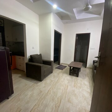 Living Room in 1 BHK Builder Floor at Chattarpur – for Rent