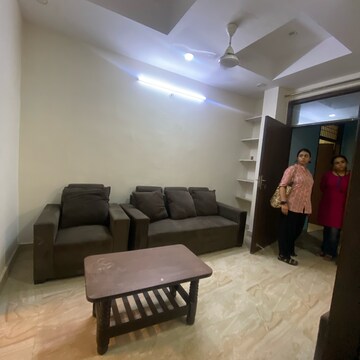Living Room in 1 BHK Builder Floor at Chattarpur – for Rent