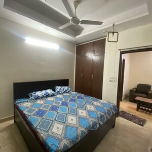 Bedroom in 1 BHK Builder Floor at Chattarpur – for Rent