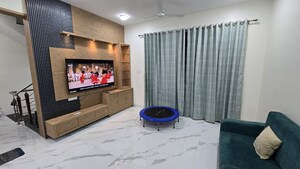 Living Room in 4 BHK Villa at Itkheda – for Rent