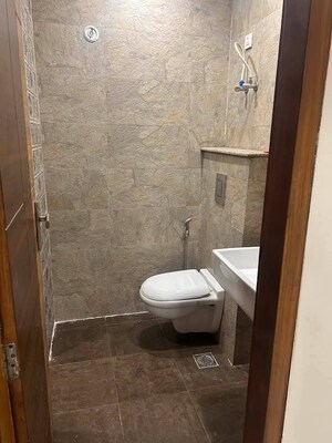 Bathroom in 3 BHK Independent House at Satyam Plaza, Sector 15 – for Rent