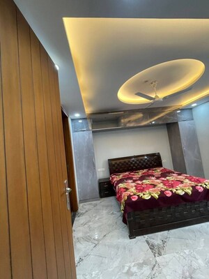Bedroom in 3 BHK Builder Floor at Vinayak Plaza, Sector 15 – for Rent