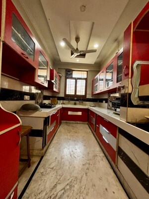 Kitchen in 3 BHK Builder Floor at Greenwood City, Sector 40 – for Rent