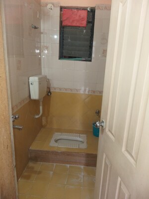 Bathroom in 1 BHK Apartment at Trimbak Towers, Cbd Belapur Sector 15 – for Sale