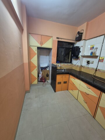 Kitchen in 1 BHK Apartment at Rutu Estate, Brahmand – for Rent
