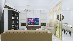 Living Room in 3 BHK Villa at Fortune Cosmos Hestia, Sarjapur Road – for Sale