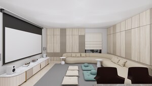 Living Room in 3 BHK Villa at Fortune Cosmos Hestia, Sarjapur Road – for Sale