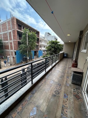Balcony in 3 BHK Builder Floor at SAS Tower, Sector 38 – for Rent