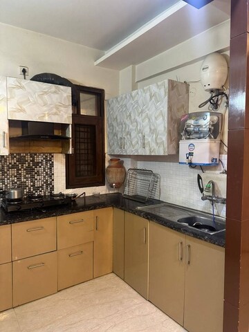 Kitchen in 3 BHK Builder Floor at DLF Star Mall, Sector 30 – for Rent