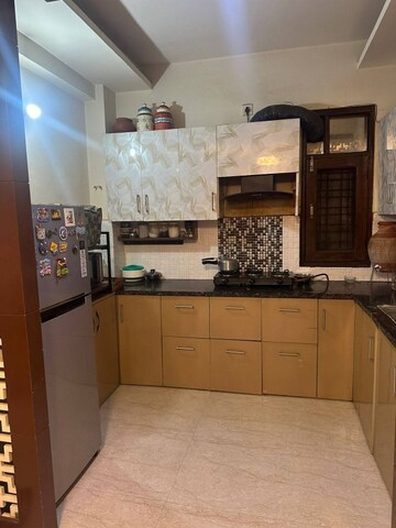 Kitchen in 3 BHK Builder Floor at DLF Star Mall, Sector 30 – for Rent