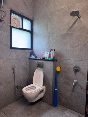 Bathroom in 3 BHK Builder Floor at Pir Machalla – for Rent