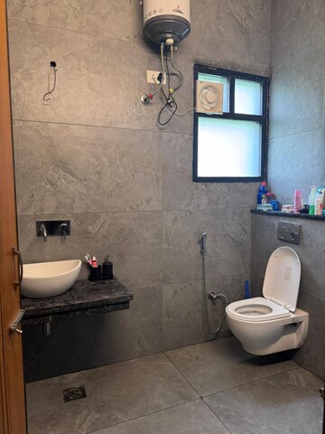 Bathroom in 3 BHK Builder Floor at Pir Machalla – for Rent