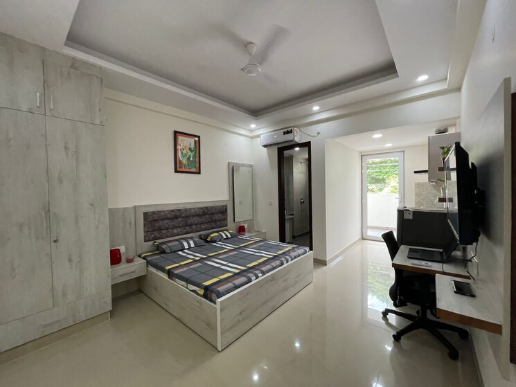 Master Bedroom, sector 31 1 RK 900 Sq.Ft. Builder Floor In Sector 31 Gurgaon 9274574