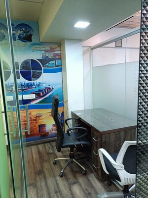 Team Area in  Office Space at Real Tech Park, Vashi Sector 30a – for Rent
