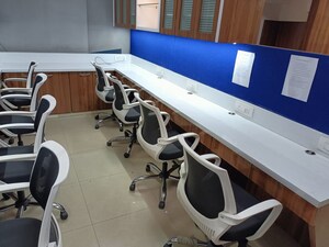 Team Area in  Office Space at Real Tech Park, Vashi Sector 30a – for Rent