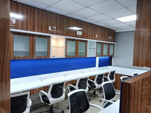 Team Area in  Office Space at Real Tech Park, Vashi Sector 30a – for Rent